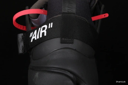 x O-W Black Air AA3830-002 Nike Presto 0220